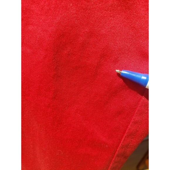 Lauren Ralph Lauren Pants 8 Womens Stretchy Red Slacks Office Preppy Holidays - Picture 16 of 16